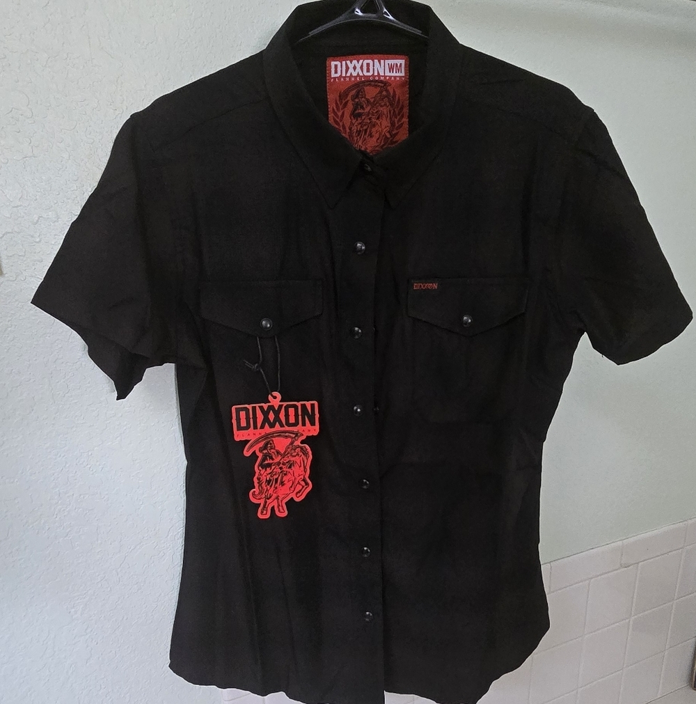 Dixxon Flannel Co. Bamboo Snap T-shirt DARKNESS